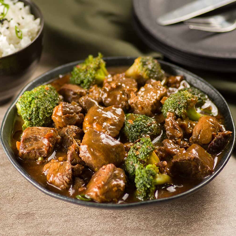 Receita e Picadinho Oriental Com Brócolis, Gengibre e Gohan
