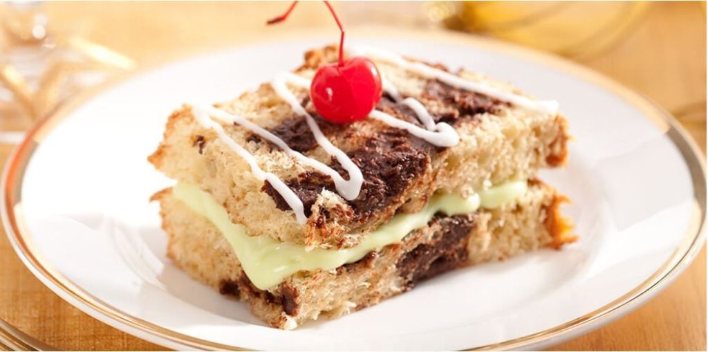 Sanduíche de Panettone Alpino Recheio Cremoso