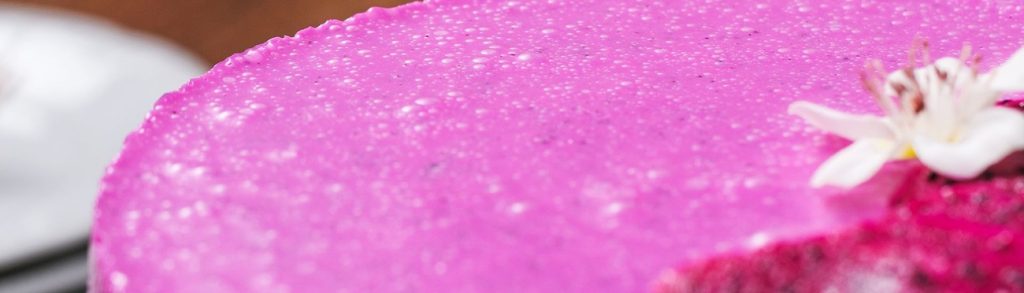 Cheesecake de pitaya