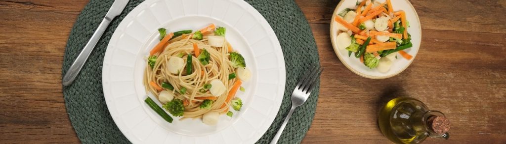 Macarrão à primavera