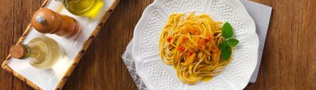 Macarronada ao Molho de Abóbora