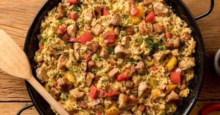 Arroz Carreteiro Suíno
