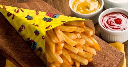 Batata Frita no Cone