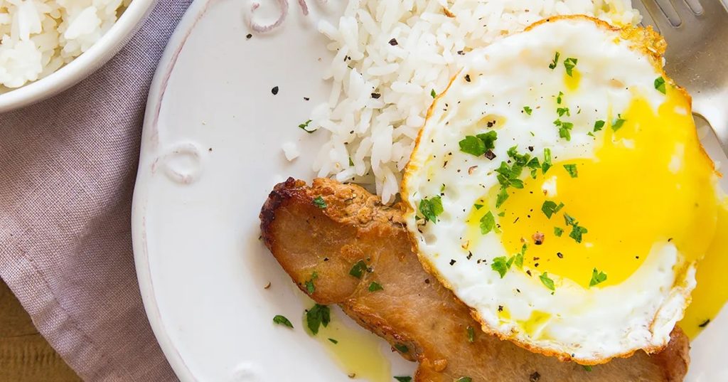 Bife Suíno à Cavalo
