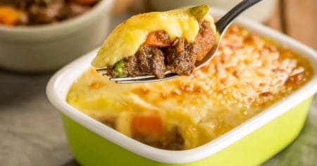 Escondidinho de Carne Moída