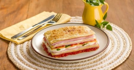 Lasanha Napolitana com Mignoneto