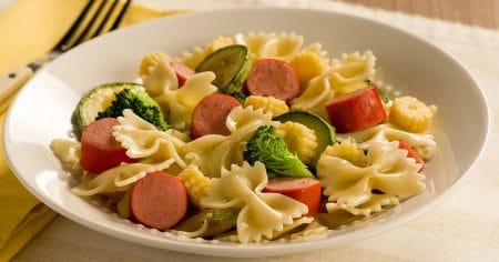 Macarrão com Salsicha Sadia