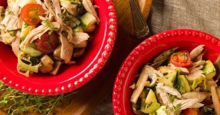 Mix de Vegetais e Peru Sadia Salteados