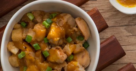 Peito de Frango com Abacaxi