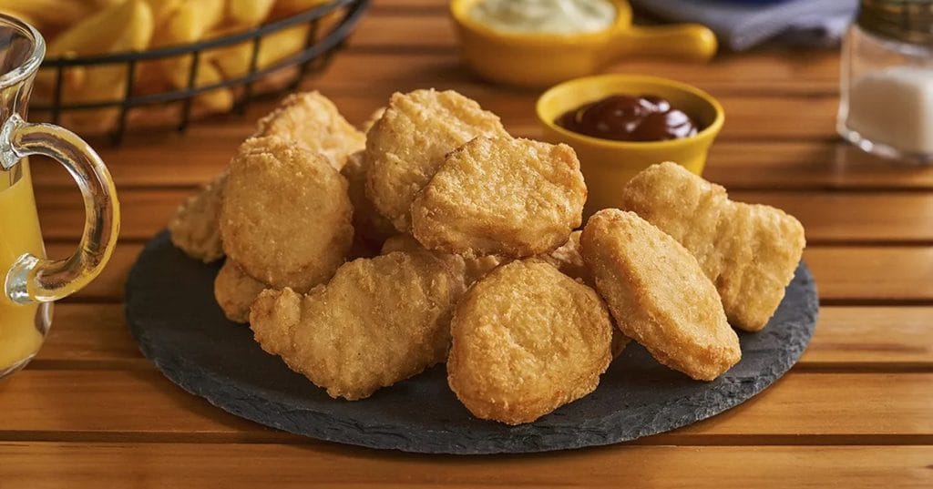 Pop Nuggets com Molho Barbecue
