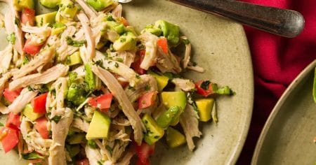 Salada de Peru Sadia com Abacate