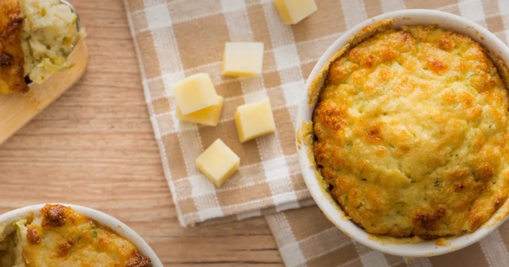 Suflê de Abobrinha e Queijo Sadia