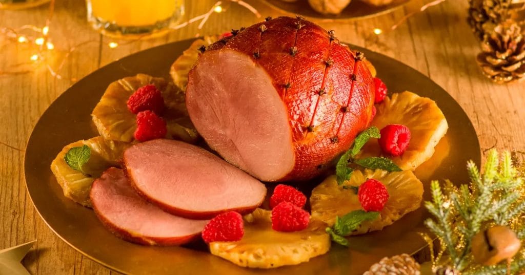 Tender na Laranja com Mel (carne de Pernil)