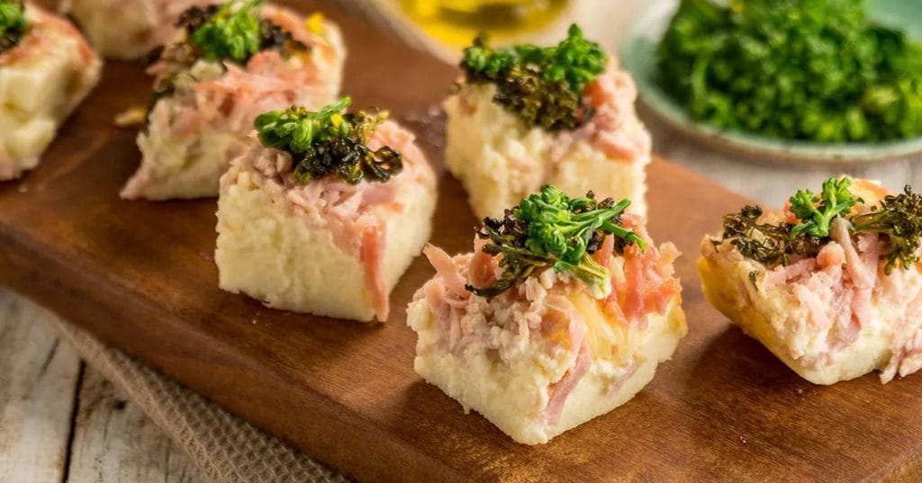 Torta de Liquidificador sem Glúten com Presunto e Queijo Fresco
