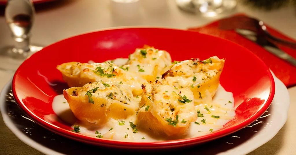 Conchiglione com Chester Azeite e Ervas