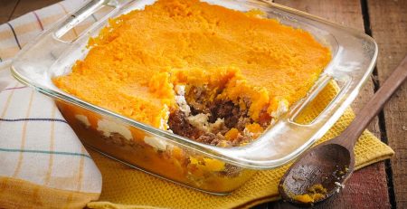 Escondidinho de Abóbora com Carne