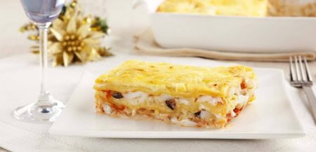 LASANHA DE BACALHAU