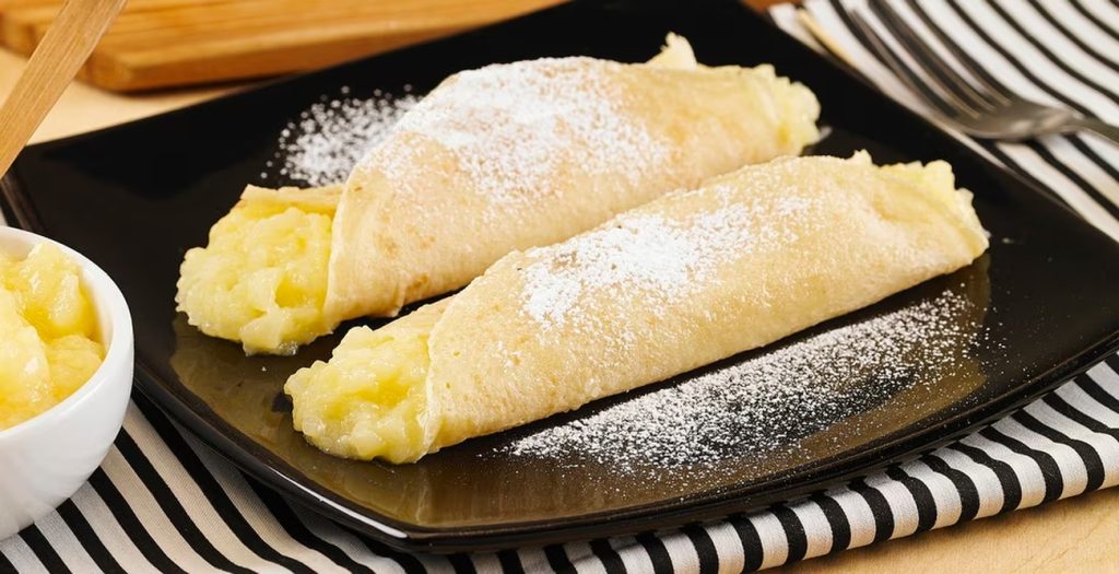 Panqueca Recheada de Frutas