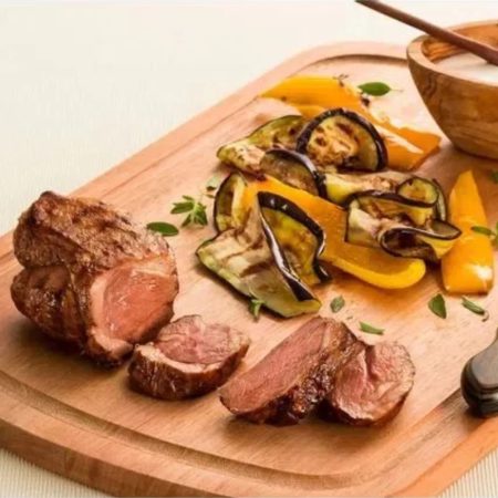 Receita de Alcatra com Picanha de Cordeiro com Legumes