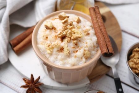 Receita de Arroz Doce Natalino