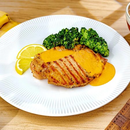 Receita de Bife de Lombo ao Molho Picante e Brócolis