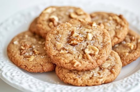 Receita de Biscoitos de Natal com Nozes
