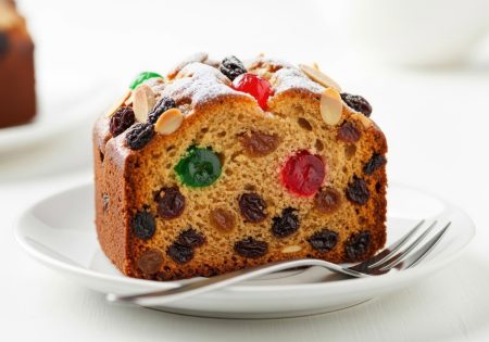 Receita de Bolo de Natal com Frutas Secas