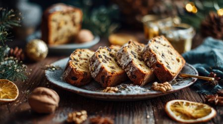 Receita de Bolo de Natal com Nozes e Abobrinha