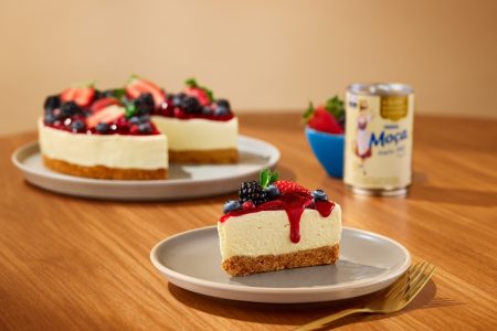 Receita de Cheesecake de Frutas Vermelhas Assada