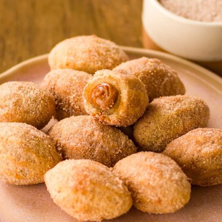 Receita de Churros de Doce de Leite com Açúcar de Canela