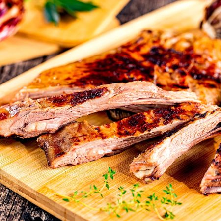 Receita de Costela de Cordeiro com Marinada de Maçã