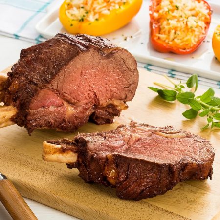 Receita de Costela do Contrafilé com Pimentões Recheados