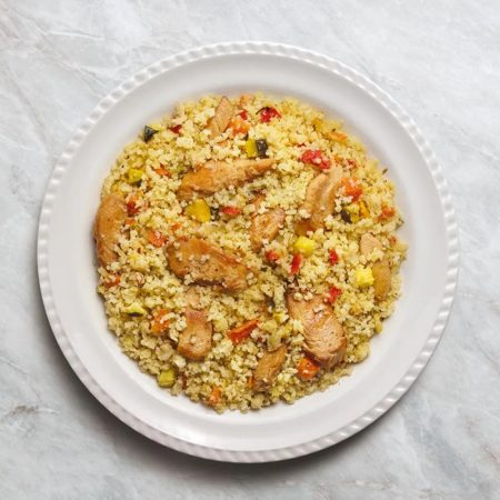 Receita de Couscous Marroquino com Frango de Panela