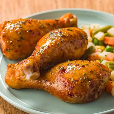 Receita de Coxa assada com legumes refogados