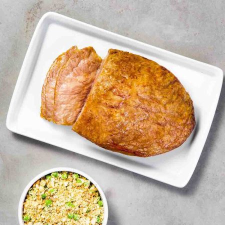 Receita de Cupim Assa Fácil com farofa de ervilha e ervas
