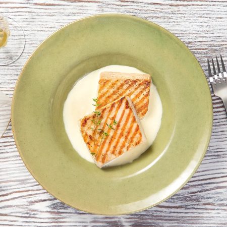 Receita de Filé de Dourado do Mar ao Molho Cítrico Cremoso