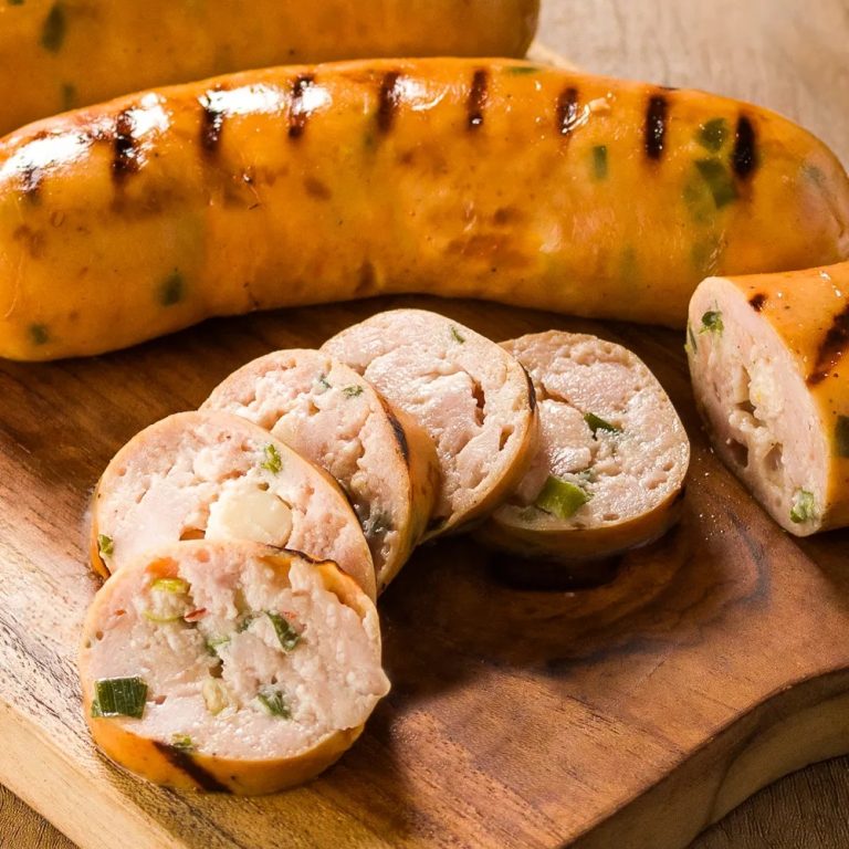 Receita de Linguiça Cuiabana de Frango na Brasa