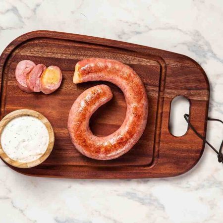 Receita de Linguiça de Pernil com Provolone e Maionese