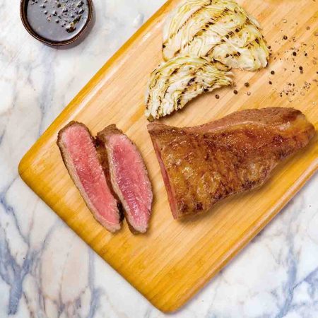 Receita de Maminha Gran Reserva com repolho na brasa