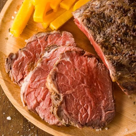 Receita de Ojo de Bife com Polenta Frita