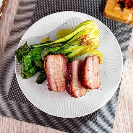 Receita de Paleta Suína Assada com Geleia de Amora