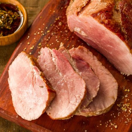 Receita de Pernil Suíno assado com Molho de Ervas
