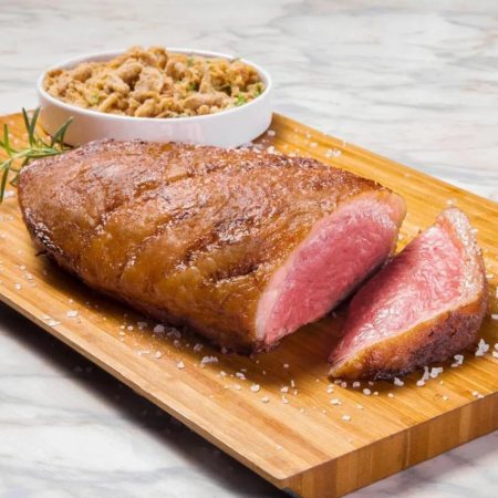 Receita de Picanha Black com Farofa de Ovo