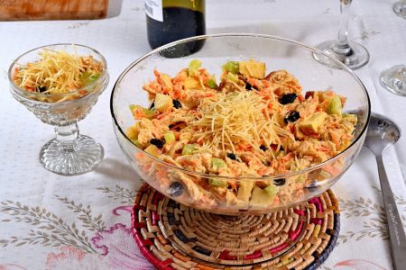 Receita de Salpicão de Natal