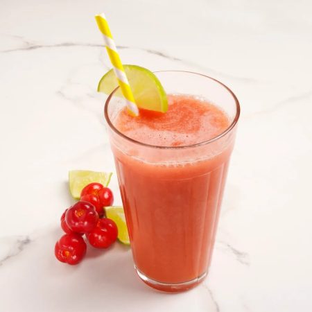 Receita de Shake de Acerola, Limão e Água de Coco