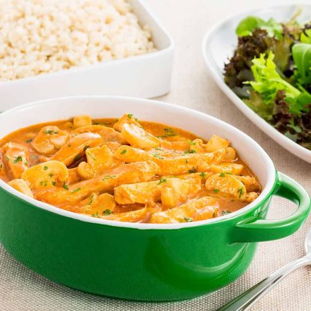 Receita de Strogonoff de Frango Light
