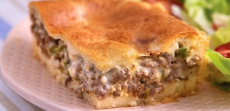 TORTA DE CARNE MOÍDA DE LIQUIDIFICADOR