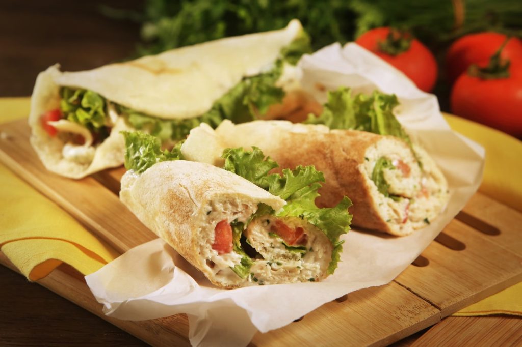 Wrap de frango
