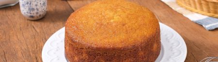 Bolo pão de ló de liquidificador
