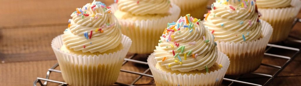 Cupcake de Baunilha